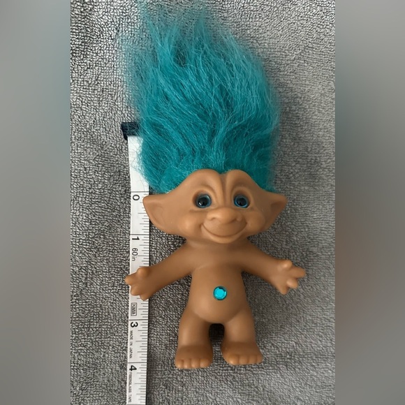 Vintage Ace Novelty Co. Inc. Treasure Troll with Wishstone - Picture 2 of 9